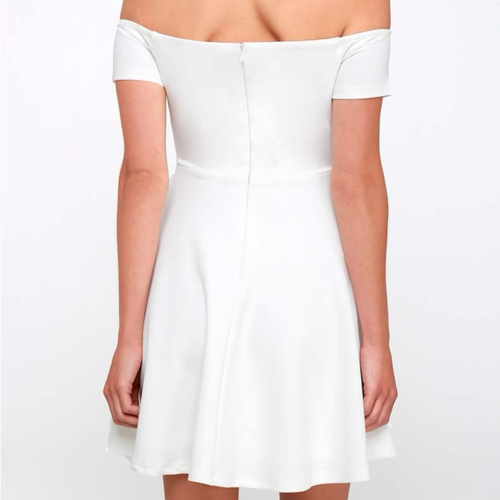 Play the Party White Off-the-Shoulder Skater Dress
Lulus - Picture 3 of 9